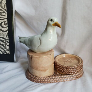 Duncan Enterprises Seagull Coaster Set Ceramic 4 Piece